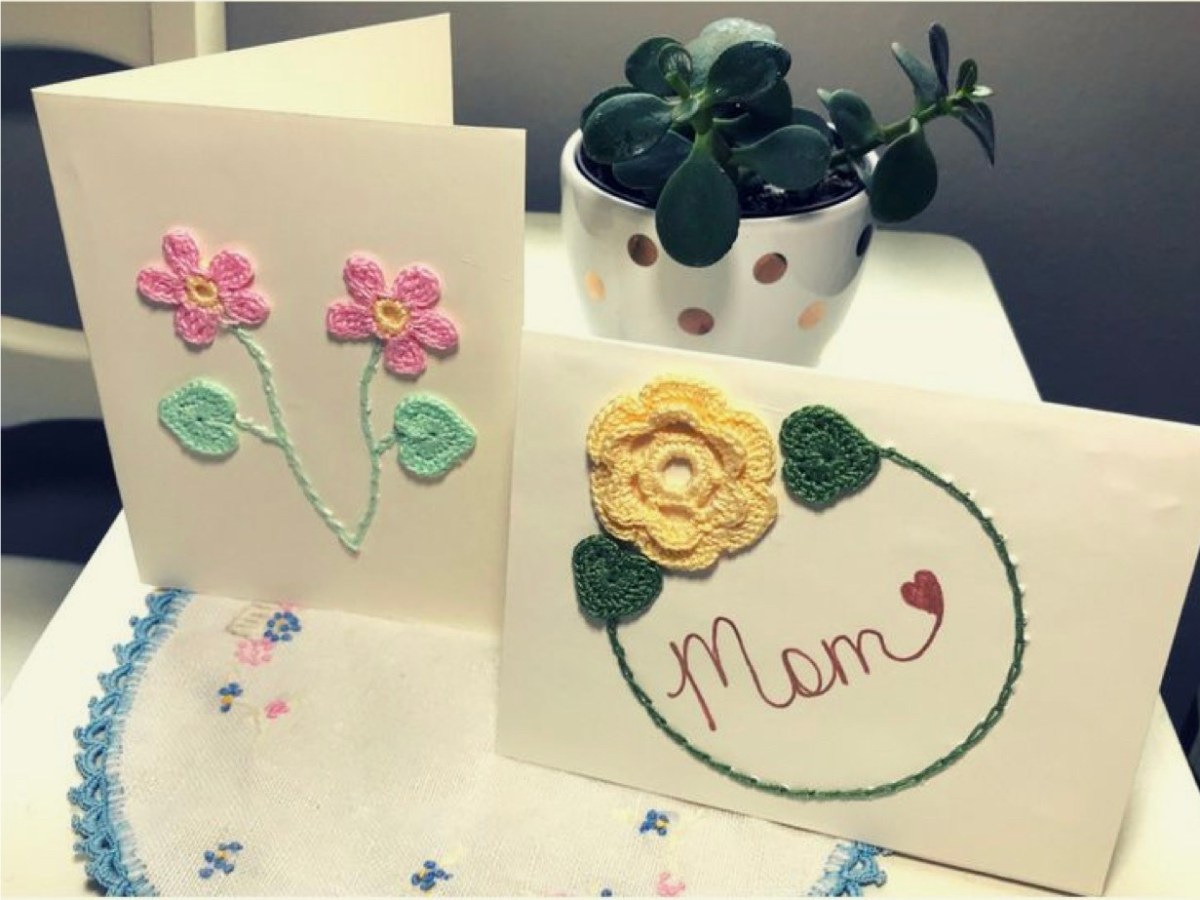 Crochet Greeting Cards