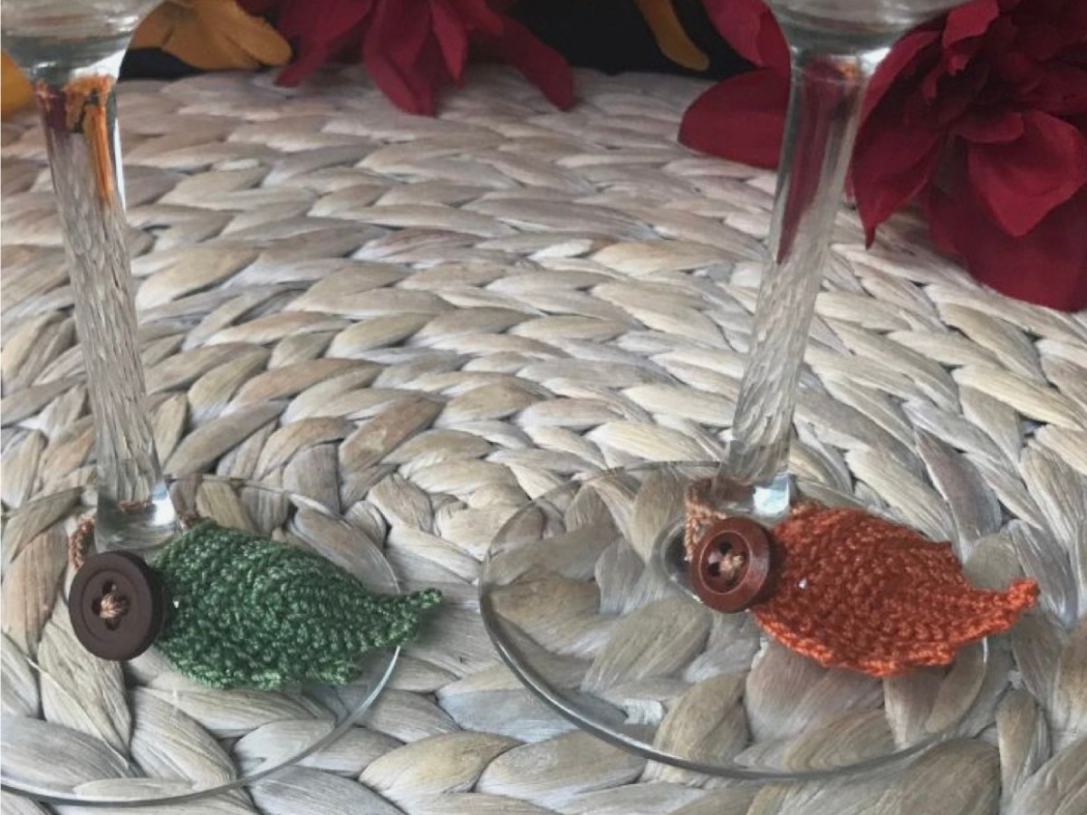 Crochet Wine Glass&nbsp;Markers