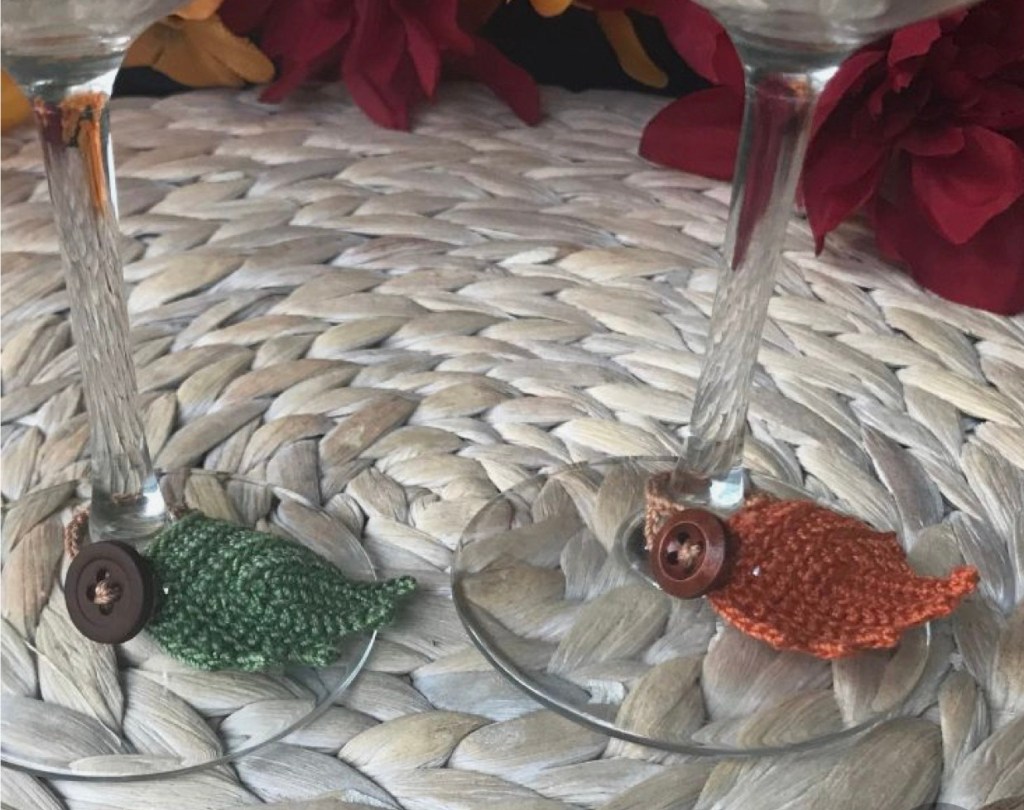 Crochet Wine Glass Markers