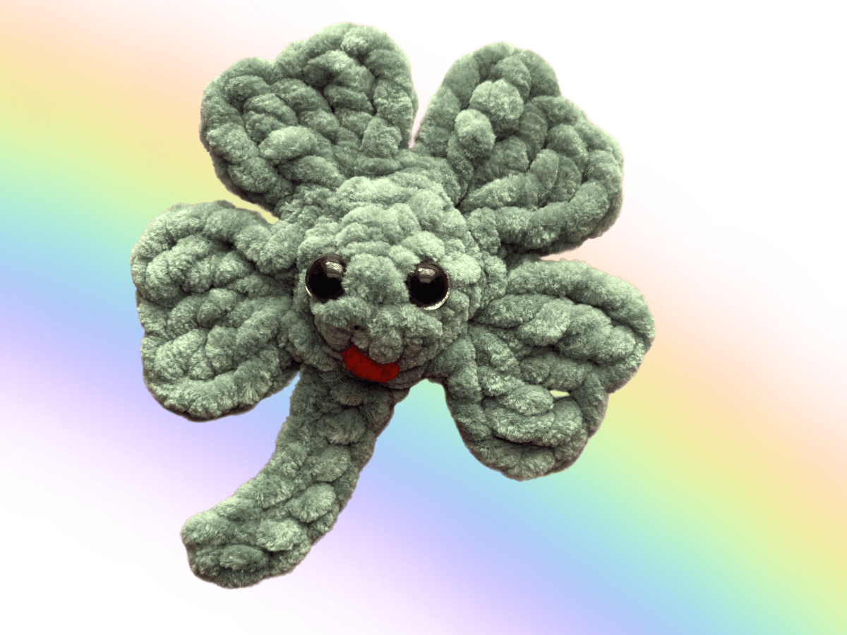 Crochet Clover Cutie