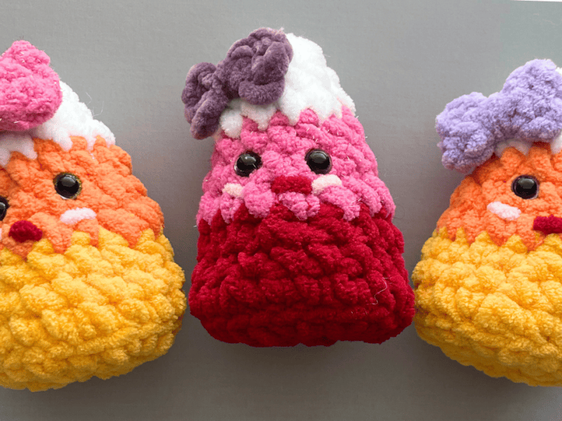 Crochet Candy Corn