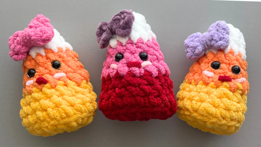 Crochet Candy Corn