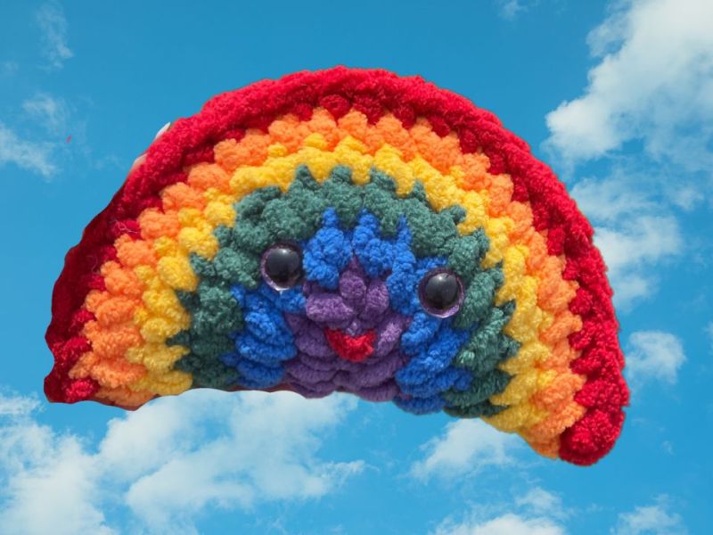 No-Sew Crochet Rainbow: Quick and Easy Crochet&nbsp;Plushie