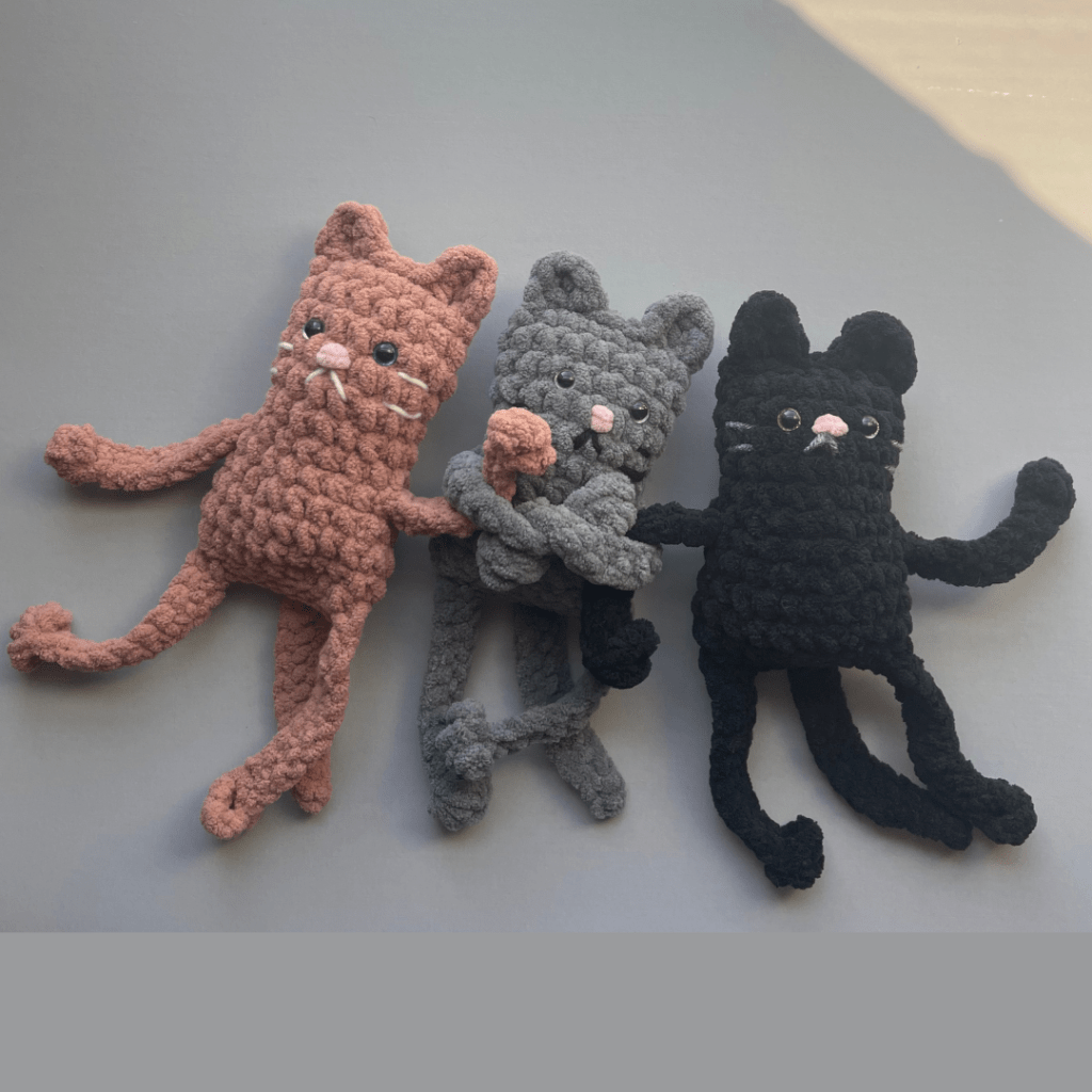 Purrr-fectly Adorable:  Easy, No-Sew Crochet Cat&nbsp;Pattern